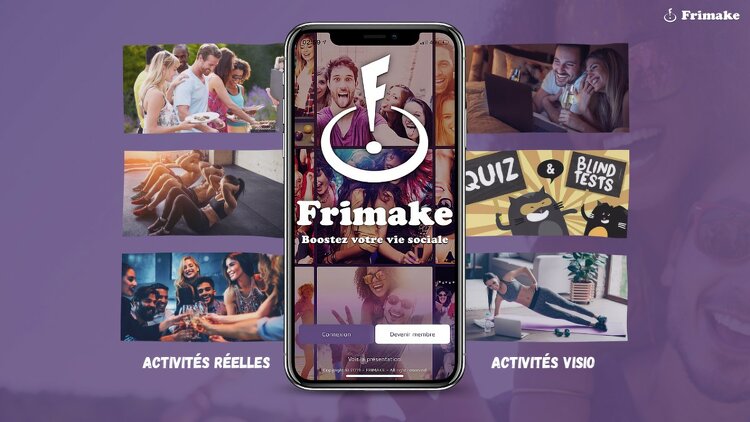 Frimake : l'application qui brise la solitude !